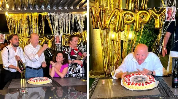 Malpensa24 — Massimo Boldi festeggia 81 anni all'uruguayano: a Busto è di casa. L'invito della città